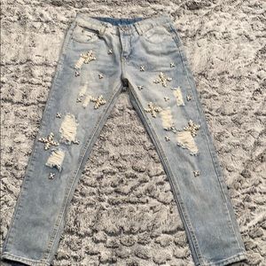 Pearl skinny jeans